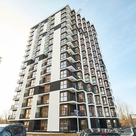 Modern Apartment in Warschau Exterior foto