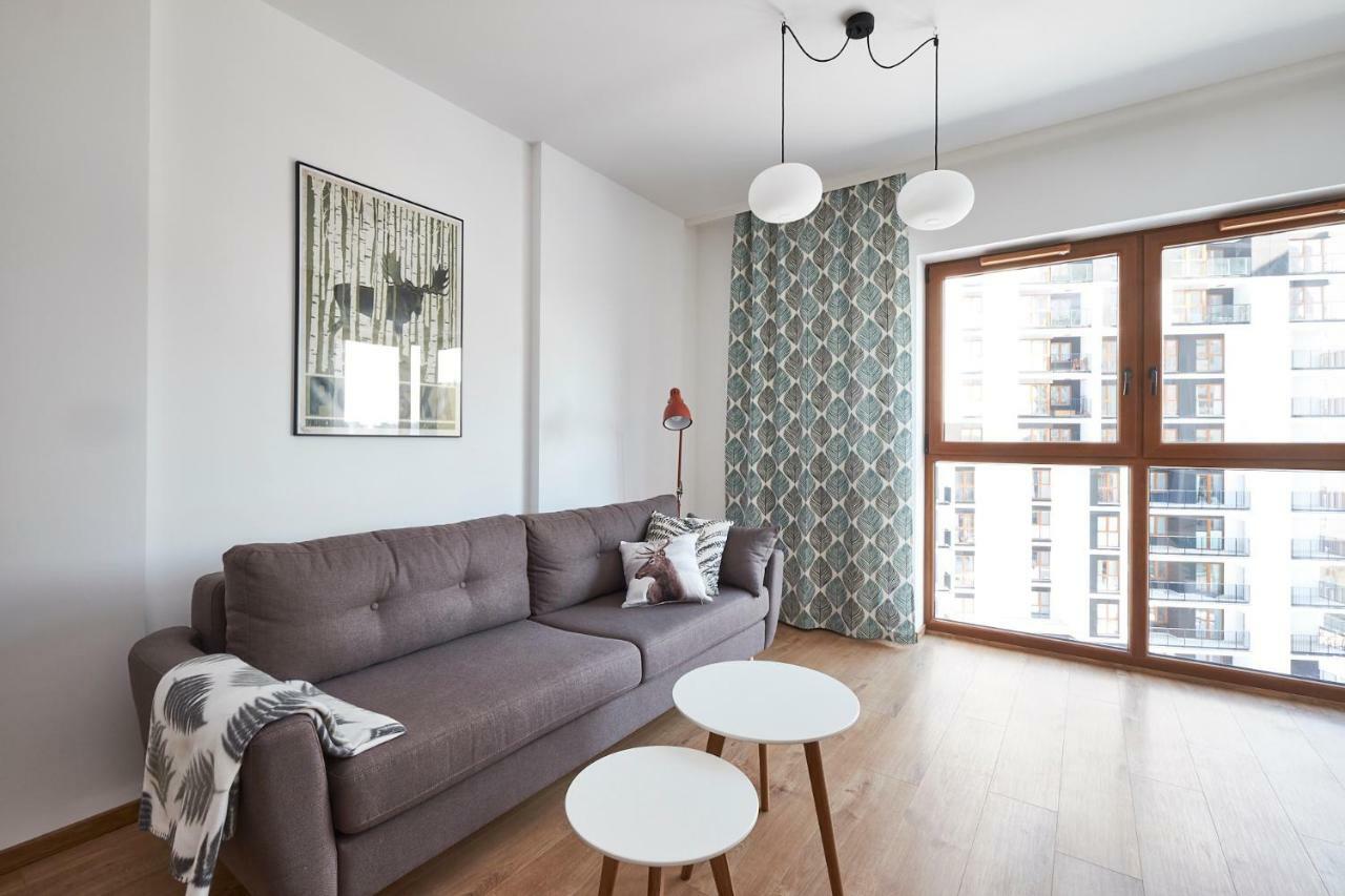 Modern Apartment in Warschau Exterior foto