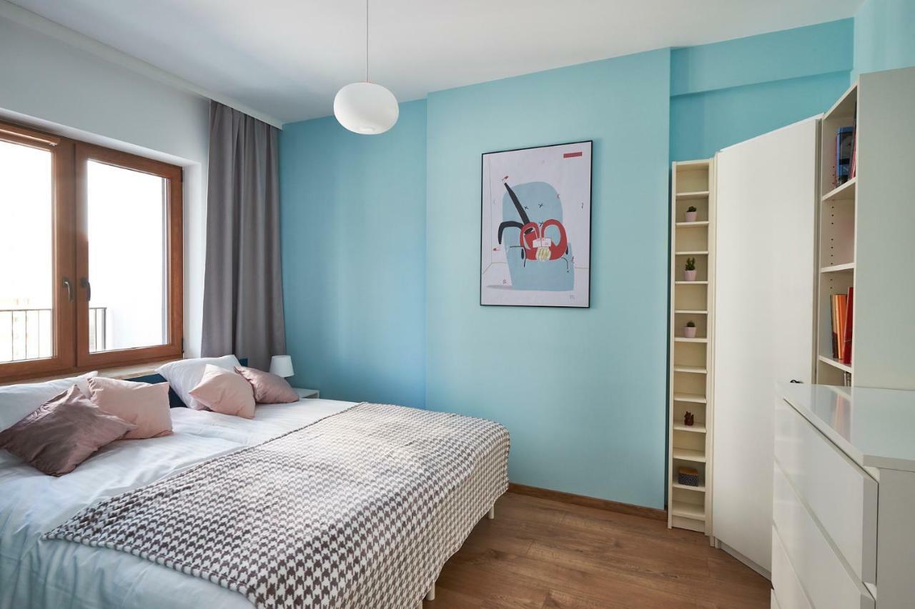 Modern Apartment in Warschau Exterior foto