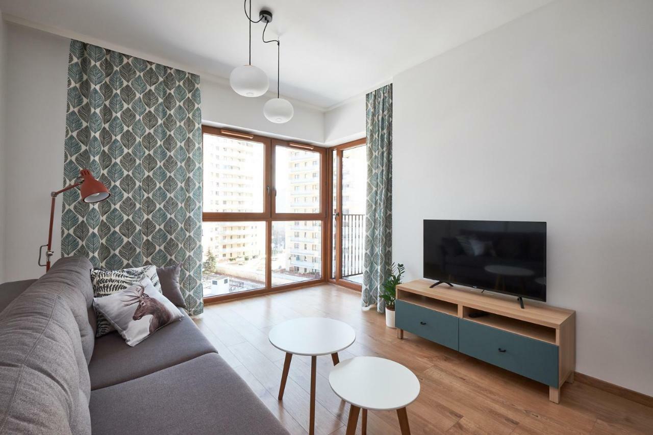 Modern Apartment in Warschau Exterior foto