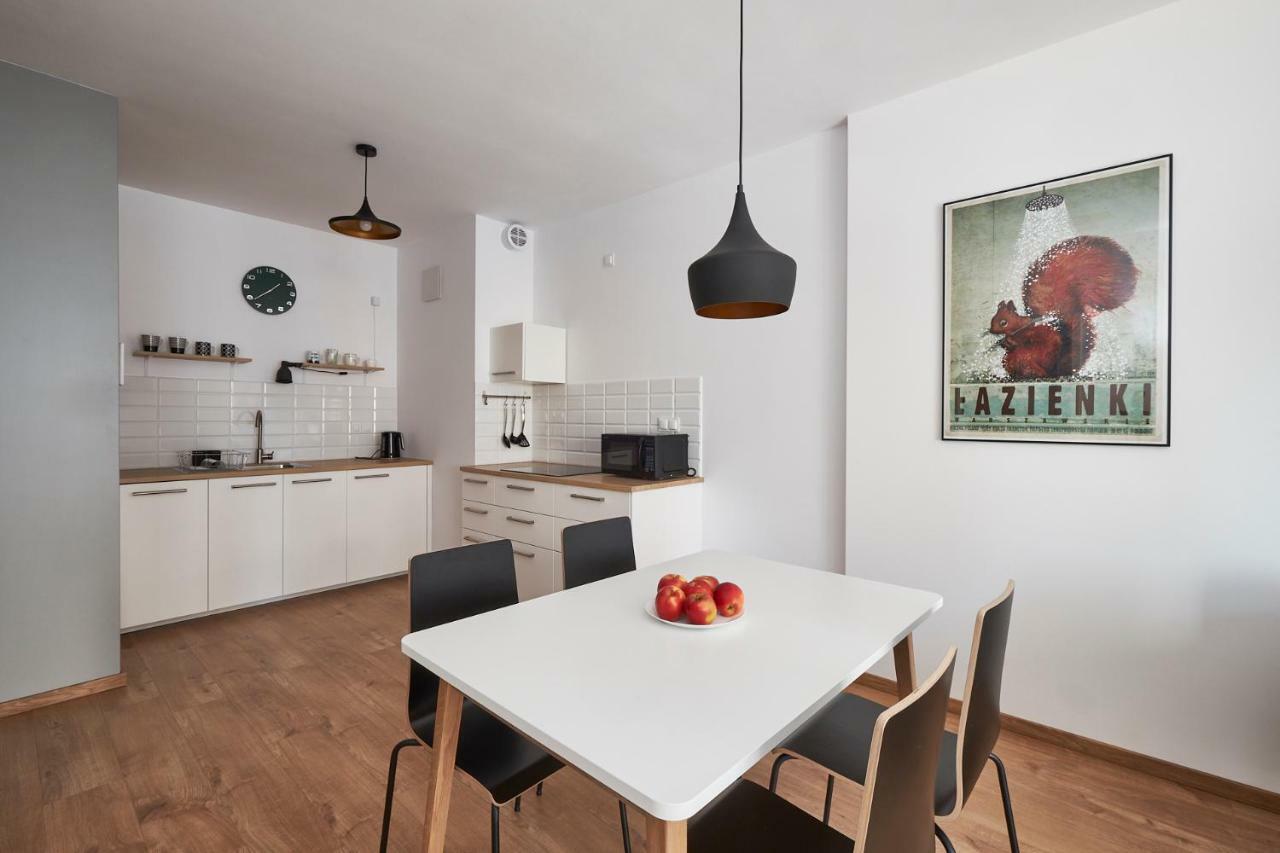 Modern Apartment in Warschau Exterior foto