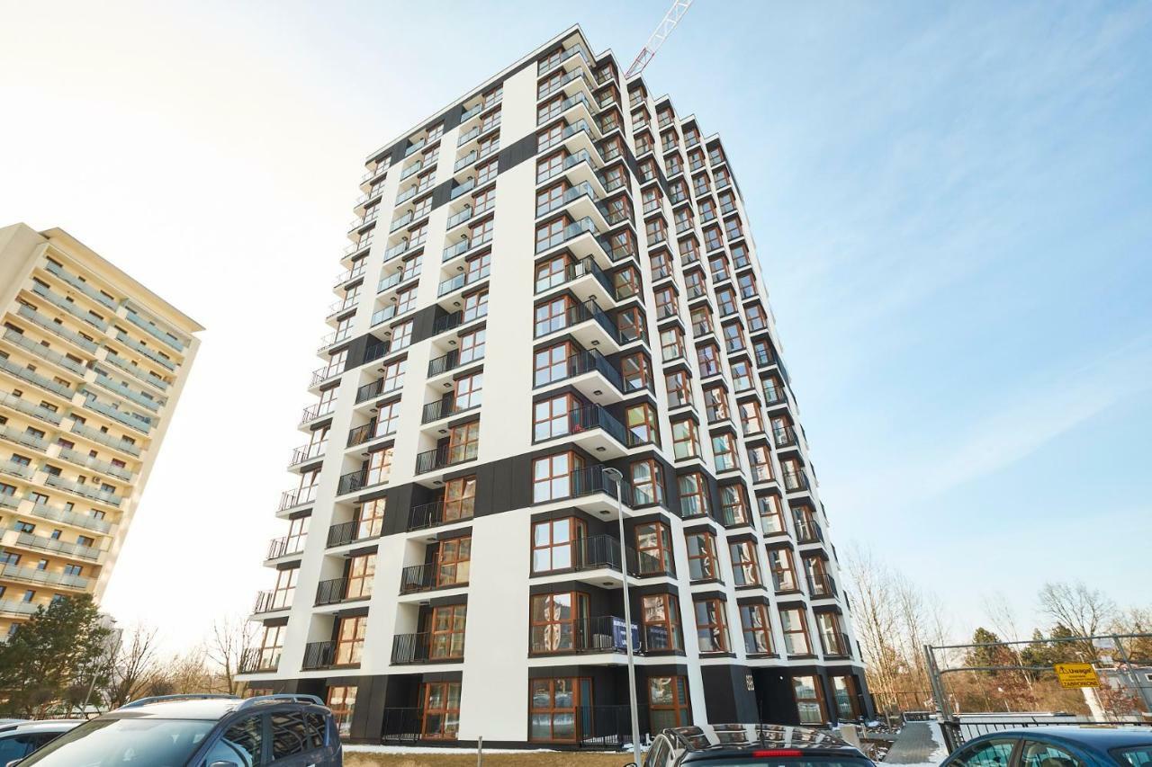 Modern Apartment in Warschau Exterior foto